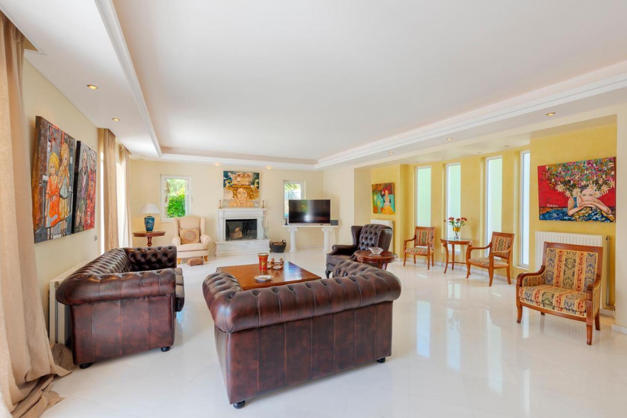 The Painters Luxurious Villa Anavyssos Exterior foto